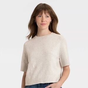 ⭐️NWOT⭐️ Universal Thread Short Sleeve Crewneck Pullover Sweater